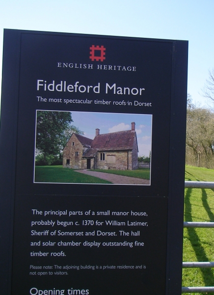 Fiddleford Manor - April 2016